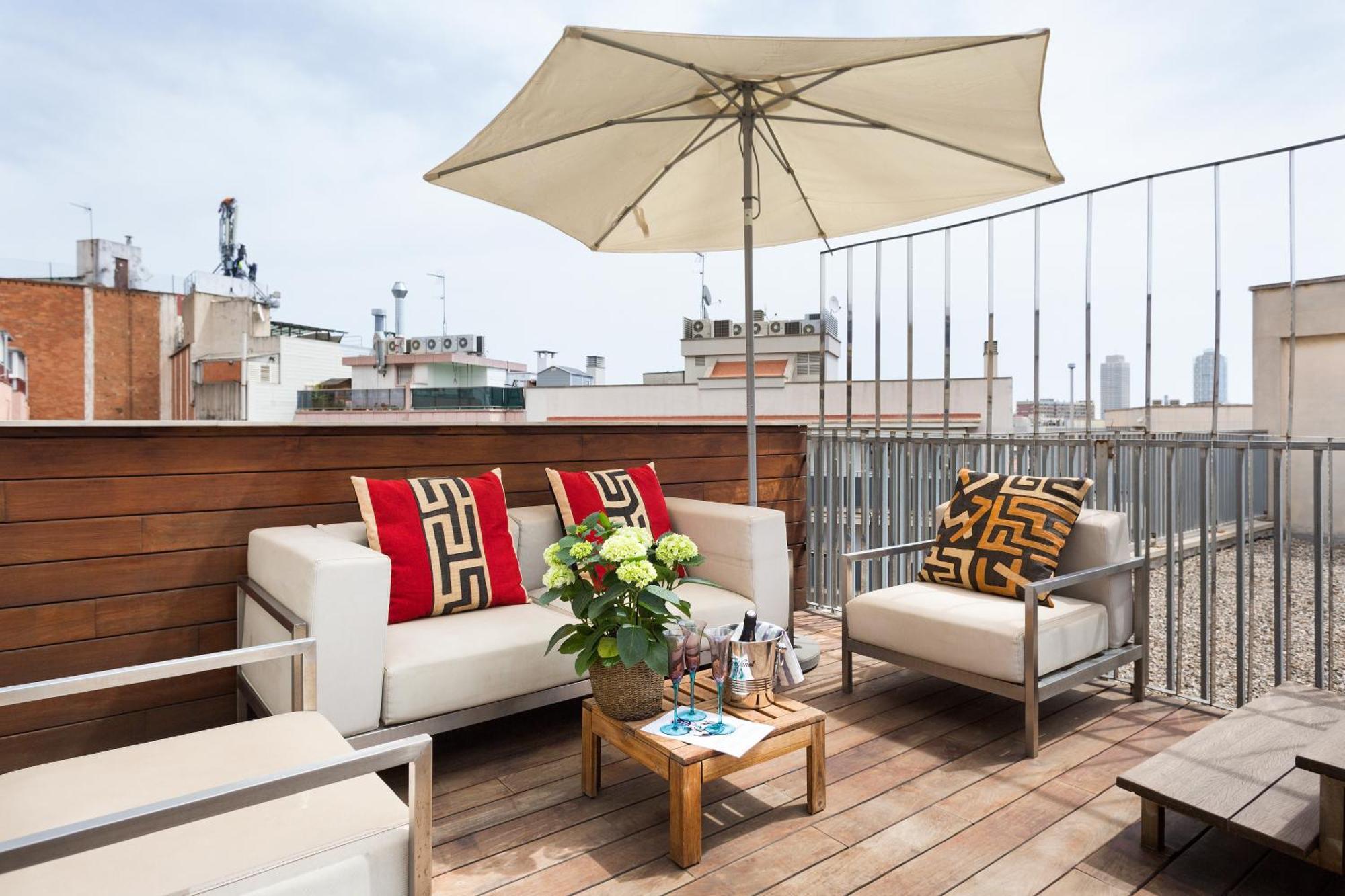 Apartment Barcelona Rentals - Pool Terrace In City Center Стая снимка